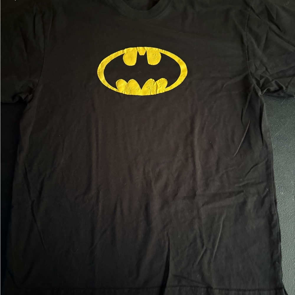 Batman Black and Yellow Short Sleeve Tee